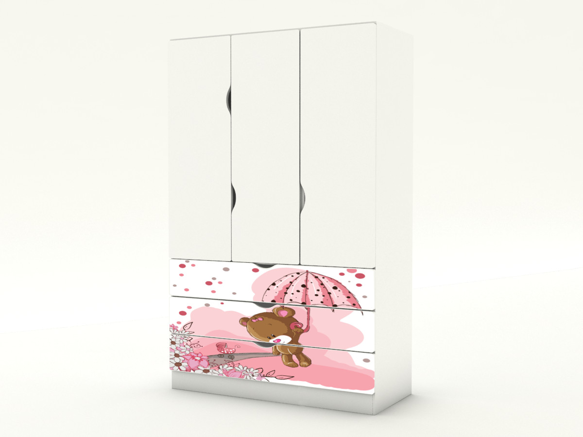 Becks skriňa 120 Girl Teddy